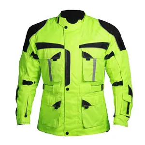 Áo Khoác Đi Xe Máy Áo Khoác Chống Nước Cho Nam Đi Xe Đạp Hi Vis Áo Khoác Đi Xe Máy Đua Xe Bằng Vải Dệt