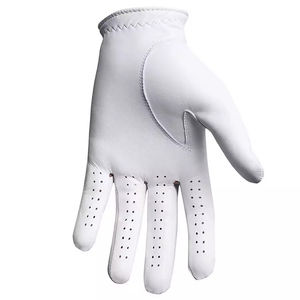 Gants de golf en cuir véritable Cabretta de haute qualité sur mesure Gants de sport réglables de haute qualité fabriqués au Pakistan - Product Image 2