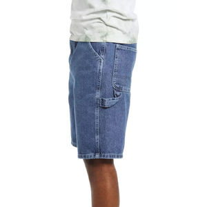 กางเกงยีนส์ขาสั้นลำลองสไตล์วินเทจคุณภาพสูงสำหรับผู้ชาย ดีไซน์ทันสมัย รับทำโลโก้ เอวกลาง ผ้าถัก แห้งเร็ว ไซส์ใหญ่ ขายส่ง - Product Image 3