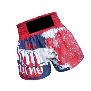 Boxe Sublimation MMA Shorts pour Hommes Imprimer Muay Thai Shorts Fight Training Boxe Sublimation MMA Short - Product Image 1