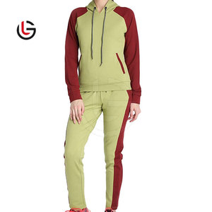 Chándales de mujer ligeros de calidad superior al por mayor de piel granate de color personalizado ropa para correr ropa chándales de mujer - Product Image 4