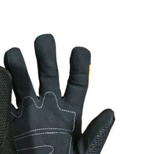 Premium Quality Mechanic Gloves Work Good Grip Soft <b>Padded</b> Safety Gloves Protection Gloves - Product Image 2