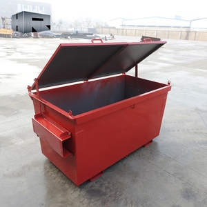 Endüstriyel ön yükleme çöp tenekesi atık yönetimi çöp toplama çöp kutusu ön kaldırma kutusu atla - Product Image 4