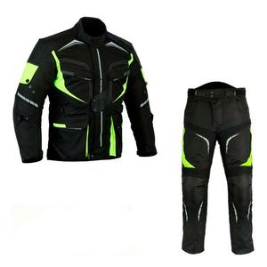 Combinaison de motard en Cordura pour homme, prix de gros, imperméable, coupe-vent, course à moto, personnalisable, vêtements de sport respirants - Product Image 3