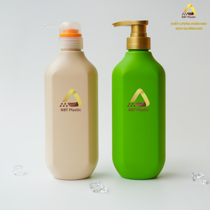 Vietnam usine 500ml bouteille en plastique avec pompe pulvérisateur pour shampooing revitalisant Gel douche Lotion soins du corps en gros - Product Image 4