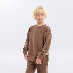 ชุดเสื้อสเวตเตอร์สวมหัวสำหรับเด็กผู้หญิงชุดสองชิ้นแบบกำหนดเอง - Product Image 2