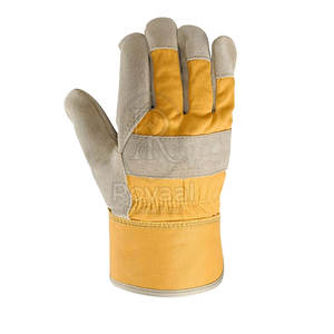 ถุงมือเซฟตี้หนังคุณภาพพรีเมียม ดีไซน์เฉพาะ บริการ OEM รับผลิตตามแบบ สวมใส่สบาย - Product Image 3