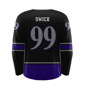 OEM ODM Maillots de hockey sur glace Vêtements de sport d'équipe personnalisés Impression sublimée Tissu respirant durable Fabricant 2025 - Product Image 2