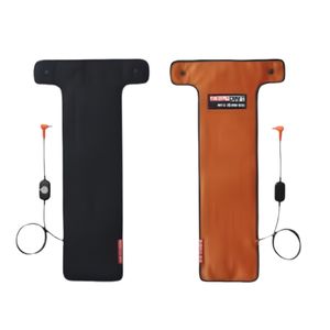 Almohadilla Térmica BURTLE ThermoCraft para Otoño e Invierno, Color Naranja, TC500, Temperatura Ajustable a 84 F, Ligera, Configuraciones de 17V y 6V, para Hombre - Product Image 2