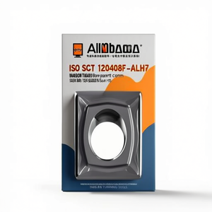 Inserto de Torneado Indexable ISO SCGT 120408F-ALHF7, Diámetro del Orificio 5.5mm, Color Plateado, Paquete de 10 para Herramientas de Torneado - Product Image 2