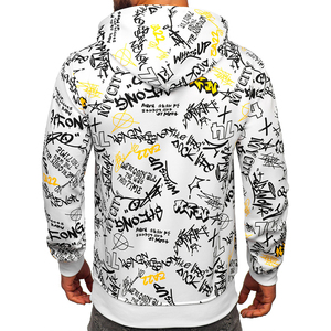 OEM Men's Casual Pullover Hoodie Long Sleeve Autumn <b>Thick</b> <b>Fleece</b> Embroidered Sublimation Printed Hoodie - Product Image 2