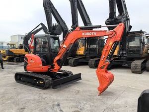 Used Mini Crawler Excavator 3 Ton Chenille <b>for</b> Kx U55-4 Motor Sale Wholesale Prices - Product Image 5