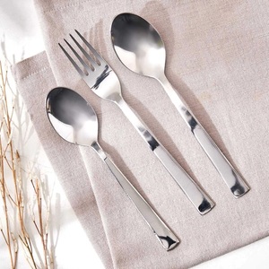 Ensemble de couverts en métal plaqué or le plus vendu poignées de concepteur en métal emballage de logo personnalisé couverts de luxe modernes pour une utilisation à la maison - Product Image 6