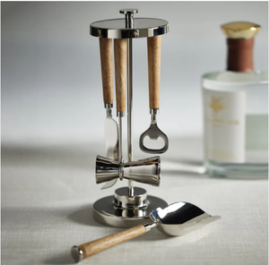 Ensemble d'outils de barre en acier inoxydable de haute qualité avec poignées et cintre faits à la main - Product Image 4