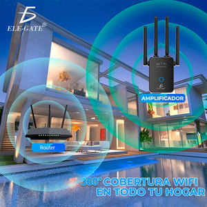 Ripetitore Wi-Fi 2.4GHz 1200mbps, Amplificatore di Segnale 5G e 4G per Uso Interno ed Esterno, WPS 110/230v - Product Image 2