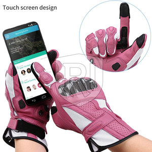 Meilleures ventes Nouvelle arrivée Gants de moto en cuir Design respirant - Product Image 4