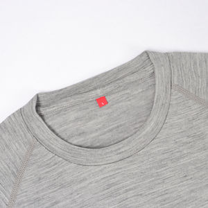 เสื้อยืดคอกลมผ้าคอตตอนออร์แกนิกสำหรับผู้ชายเสื้อยืดคอกลมทรงเข้ารูปแบบสบายๆสำหรับผู้ชาย - Product Image 5