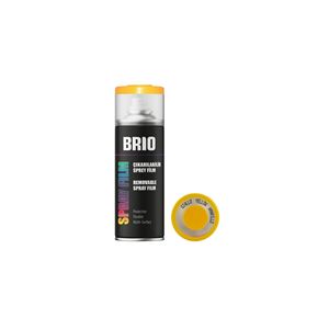 สีสเปรย์สีเหลืองทึบแสงแบบลอกออกได้ 400 มล. สำหรับฟิล์มติดรถยนต์ - Product Image 2