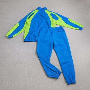 Venta al por mayor al aire libre nueva llegada hombres liso pierna recta chándal Jogger conjunto en blanco Deportes Fútbol Zip poliéster chándal para hombres - Product Image 4