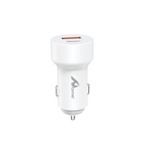 Cargador de coche Premium adaptador de coche blanco de 38W 3A - Product Image 2