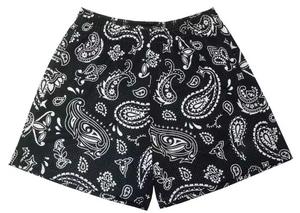 Nouvelle arrivée personnalisé partout Paisley imprimé Vintage hommes Sublimation motif Gymwear Activewear Shorts de baseball pour hommes - Product Image 5