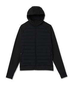 Abrigo acolchado de poliéster/algodón de calidad superior para hombre, chaqueta de invierno para exteriores, transpirable, con cremallera completa, con capucha, ecológico, teñido liso - Product Image 4