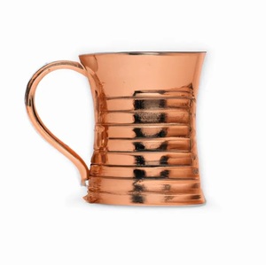Smooth Pure Copper Moscow Mule Mug Made in India <b>Bulk</b> Quantity High Quality Vintage Modern Export Usage Home Hotel Restaurant - Product Image 4