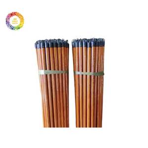 ไม้กวาดไม้ขัดเงาพร้อมฝาพลาสติกเหมาะสำหรับทำความสะอาดสวนและบ้าน - Product Image 6