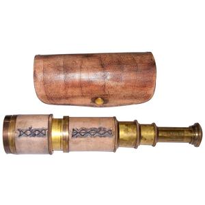 Étui en cuir télescope Antique laiton jumelles décoration bonne qualité décor maison avec victorien Marine Vintage jumelles - Product Image 4