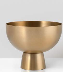 High Quality Gold Metal Food Serving <b>Bowl</b> Fantastic Design <b>Snacks</b> Dessert Holder Kitchenware Table Centerpiece Serving <b>Bowl</b> - Product Image 2