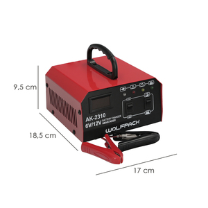 Caricabatterie Automatico con Mantenitore di Carica 6/12V 10-150 Ah - Product Image 2
