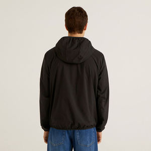 Custom Embroidery Logo Nylon Lightweight Waterproof Hooded Hoodie Men's Windbreaker <b>Zip</b> <b>up</b> <b>Jackets</b> <b>jacket</b> - Product Image 5