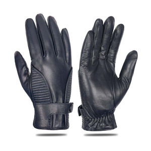 2025 Venta caliente Guantes de cuero de moda Cómodos guantes de invierno cálidos de cuero genuino para uso diario - Product Image 1