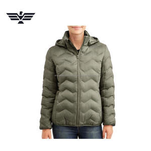 Chaqueta Acolchada Unisex para Invierno, Gruesa, Transpirable, con Capucha, Forro de Nailon, Diseño Sólido, Estilo con Cremallera, Otoño - Product Image 2