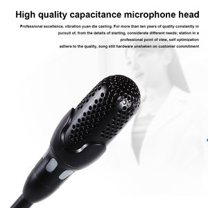 Micrófono de Conferencia con Cable Biner C900 Profesional, 2 Canales, 24V, con Cuello Flexible para Escritorio - Product Image 2