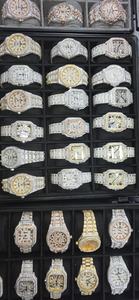 นาฬิกานักดำน้ำ VVS Moissanite สุดหรูสำหรับผู้ชายนาฬิกาอัตโนมัติแบบกลไกเครื่องทดสอบเพชรแบบ Hip Hop - Product Image 4