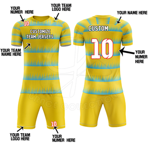 Nuevos conjuntos de camisetas de portero de fútbol para niños de entrenamiento profesional con camisetas y pantalones de portero de tamaño personalizado - Product Image 5