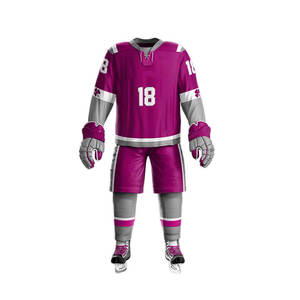 Uniforme Profesional de Hockey sobre Hielo, Conjunto de Jersey Totalmente Personalizable para Equipos Juveniles y Adultos - Product Image 2