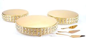 Handmade <b>Decorative</b> Metal Cake Server Stand Nickel Plated Finishing Metal Cup Cake Serving Stand <b>For</b> Tableware <b>Decorative</b> <b>Item</b> - Product Image 5