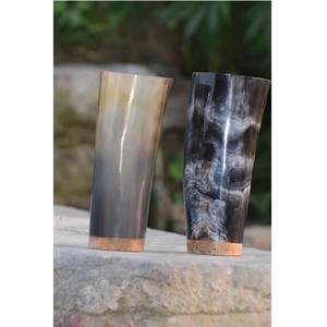 Mug en corne de style viking de qualité supérieure |   Chope en corne naturelle de grande taille fabriquée en Inde pour le miel, la bière et la vente en gros - Product Image 3