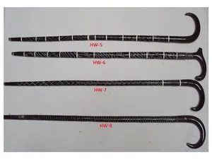 ไม้เท้าช่วยเดินเขาควายธรรมชาติด้ามจับทำจากวัวสีธรรมชาติ - Product Image 3