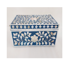 Boîte à bijoux en nacre Nouvelle arrivée Boîte cadeau MOP Luxe moderne Boîtes à bijoux en nacre d'Inde - Product Image 3