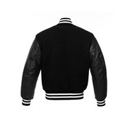 Veste de baseball universitaire formelle sur mesure de haute qualité avec logo frontal en toile enduite à séchage rapide pour homme