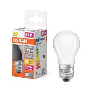 Bombillas LED OSRAM OSR Drop de 3.4W E27ma, 6 VPE, Regulables - Product Image 1