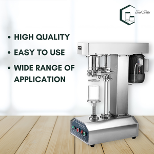 Semi-Automatic Electric Jar Sealing Machine For Plastic Jar Fast Aluminum <b>Lids</b> <b>Caps</b> Plastic Can <b>Lid</b> <b>Closure</b> for Beverage - Product Image 4