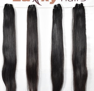 Extensiones de cabello humano virgen sin procesar de templo indio, Frontal ondulado con alineación de cutícula, estilo de onda Natural profundo Suelto - Product Image 2