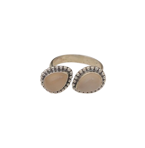 925สเตอร์ลิงเงินแฮนด์เมดพลอยสีชมพูควอตซ์สปินเนอร์แหวนของขวัญแต่งงานแหวนสัญญาคุณภาพที่ดีที่สุดเครื่องประดับ925แสตมป์ - Product Image 1