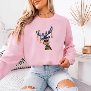 Sudadera de Forro Polar Estampada Transpirable Personalizada al por Mayor, Cuello Redondo Unisex para Hombre y Mujer - Product Image 3