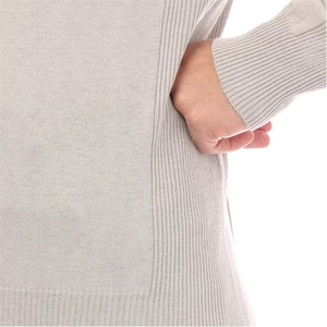 OEM Personnalisé Élégant Confortable Quotidien Sweat-shirt à Manches Longues Sweat-shirt en Coton Lourd Demi-fermeture Éclair Pull-over Sweat-shirt - Product Image 5