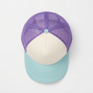 Gorra Trucker de 5 Paneles, Malla de Poliéster, Unisex, Panel Frontal en Color Contrastante, Ajustable, para Adultos, Uso Casual de Primavera/Verano, con Logotipo Personalizado - Product Image 6